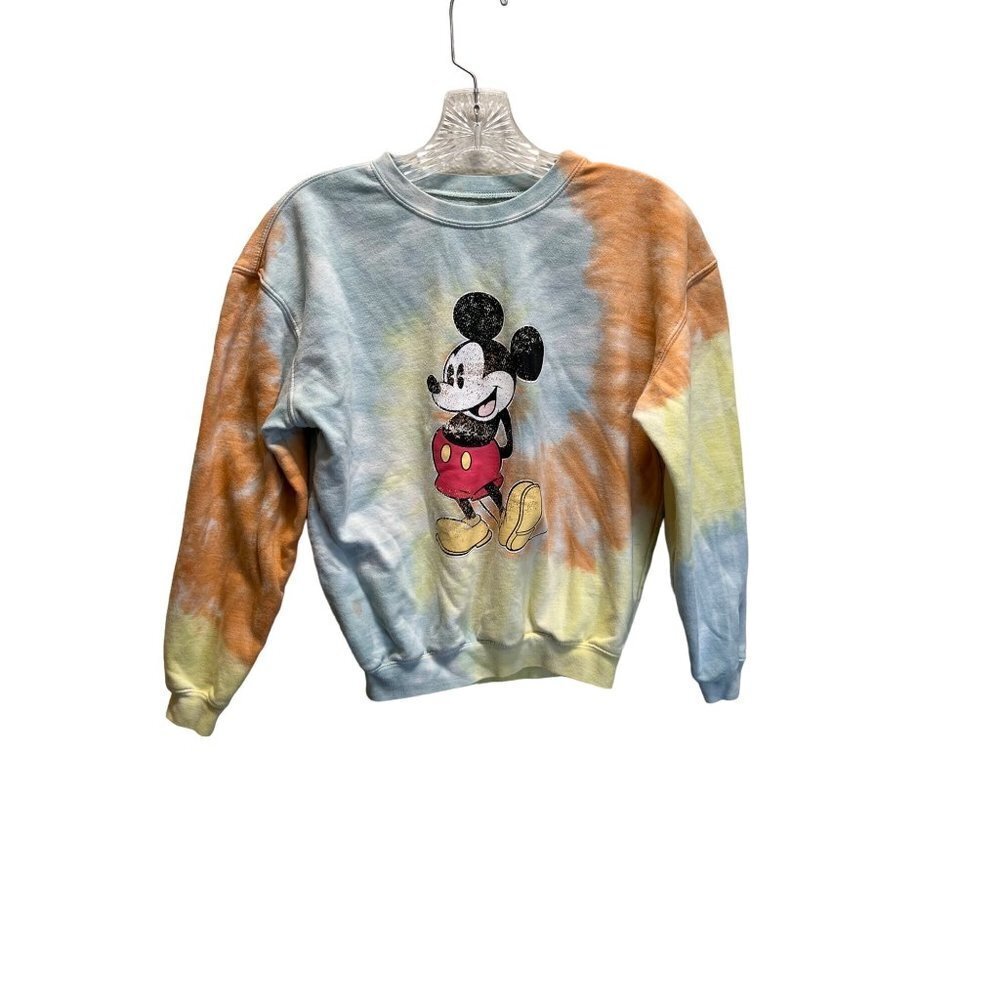 Disney Tie Dye Sweatshirt size med
